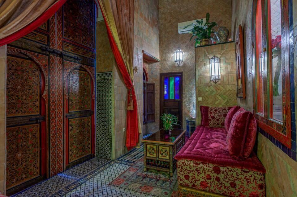 Hotel Riad La Maison Verte à Fès Chambre photo